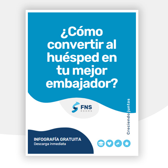 Infografía cómo convertir a tu huésped en el mejor embajador